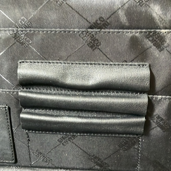 ENRICO COVERI black leather briefcase - Picture 8 of 16